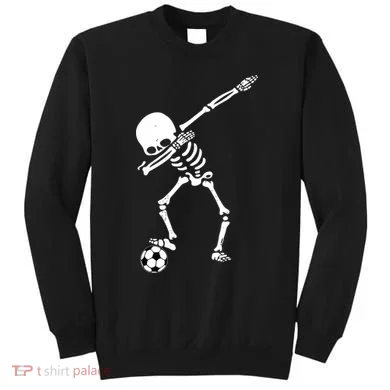 Dabbing Skeleton Soccer Dab Sweatshirt