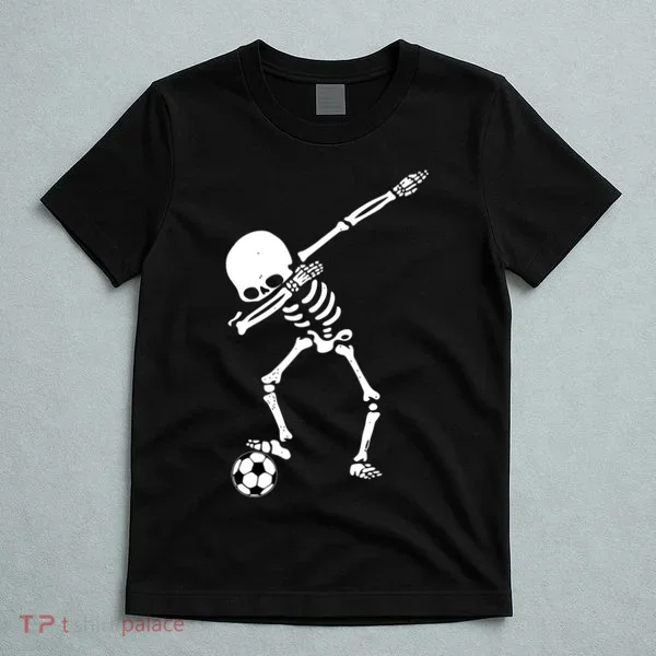 Dabbing Skeleton Soccer Dab T-Shirt