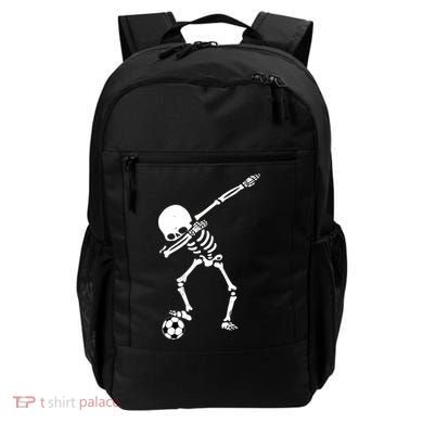 Dabbing Skeleton Soccer Dab Backpack