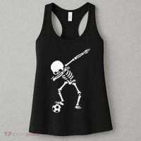 Dabbing Skeleton Soccer Dab Women's Tank Top thumb 3