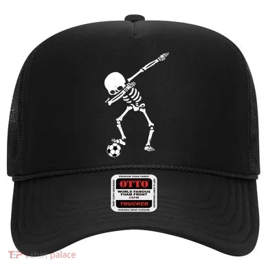 Dabbing Skeleton Soccer Dab Hat