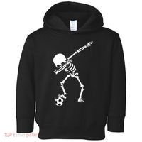 Dabbing Skeleton Soccer Dab Toddler Hoodie thumb 0