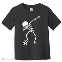 Dabbing Skeleton Soccer Dab Toddler T-Shirt thumb 0