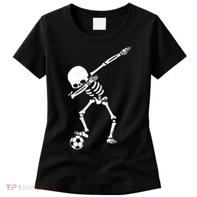 Dabbing Skeleton Soccer Dab Women's T-Shirt