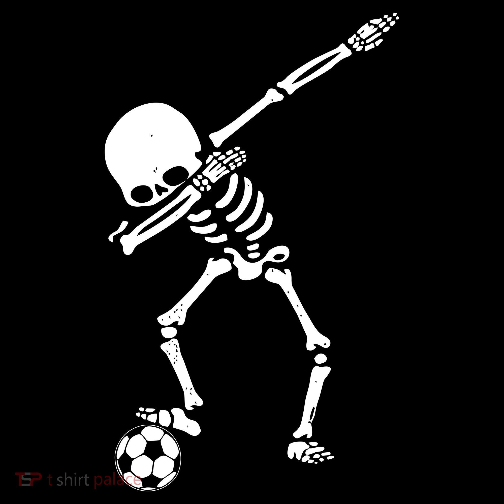 Dabbing Skeleton Soccer Dab Women's T-Shirt