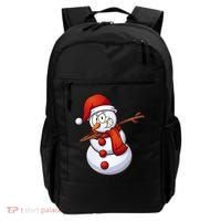 Dabbing Snowman Backpack thumb 0