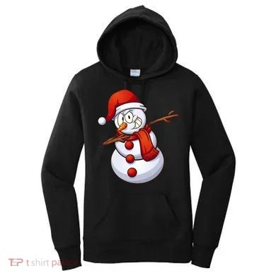 Dabbing Snowman Women's Hoodie