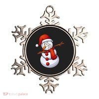 Dabbing Snowman Ornament thumb 0
