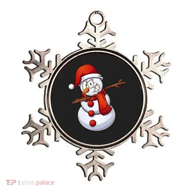 Dabbing Snowman Ornament