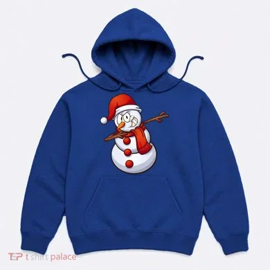 Dabbing Snowman Hoodie