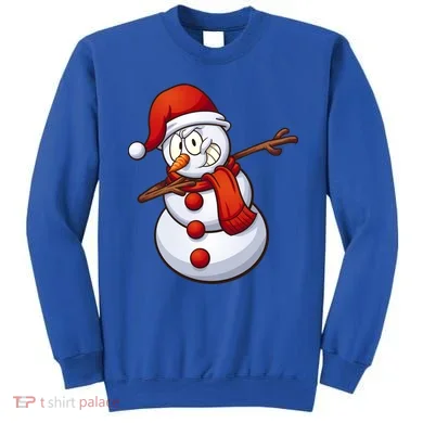 Dabbing Snowman Sweatshirt
