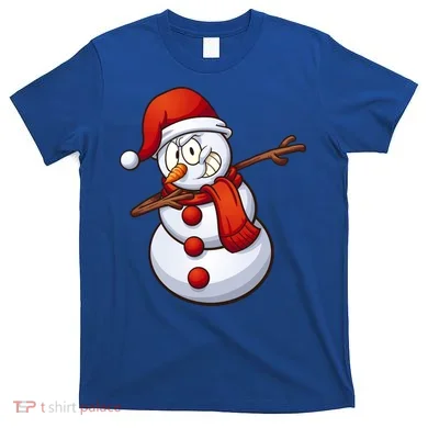 Dabbing Snowman T-Shirt