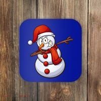 Dabbing Snowman Coaster thumb 0