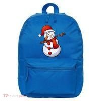 Dabbing Snowman 16 in Basic Backpack thumb 0