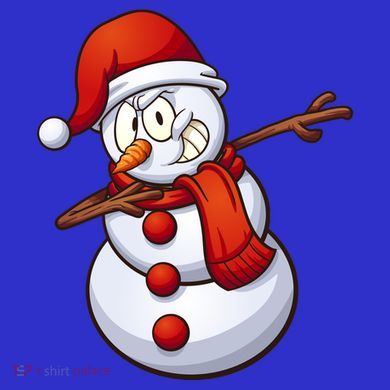 Dabbing Snowman 16 in Basic Backpack
