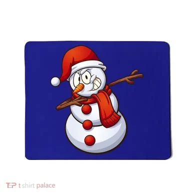 Dabbing Snowman Mousepad