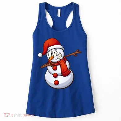 Dabbing Snowman Women's Tank Top
