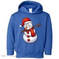 Dabbing Snowman Toddler Hoodie thumb 0