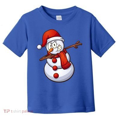 Dabbing Snowman Toddler T-Shirt