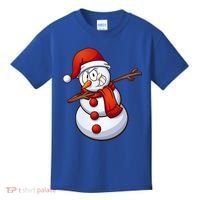 Dabbing Snowman Kids T-Shirt thumb 0