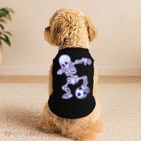 Dabbing Soccer Skeleton Doggie Tank thumb 2