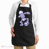 Dabbing Soccer Skeleton Apron thumb 2