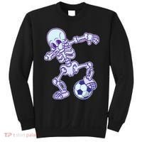 Dabbing Soccer Skeleton Sweatshirt thumb 0
