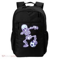Dabbing Soccer Skeleton Backpack thumb 0