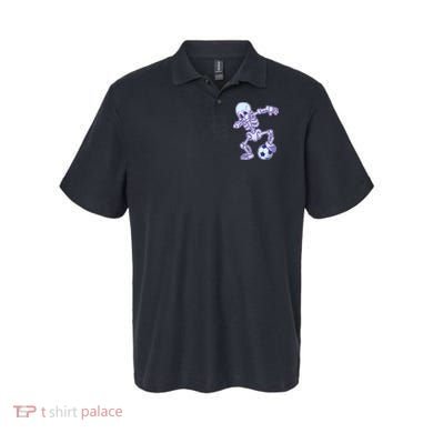 Dabbing Soccer Skeleton Polo
