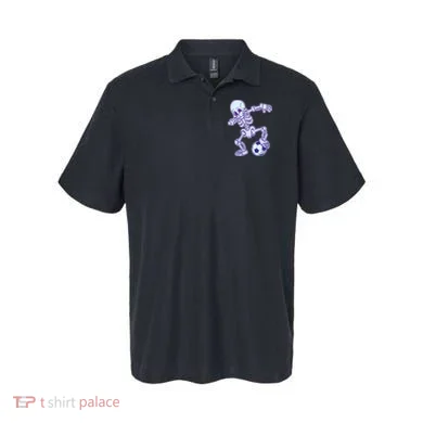 Dabbing Soccer Skeleton Polo