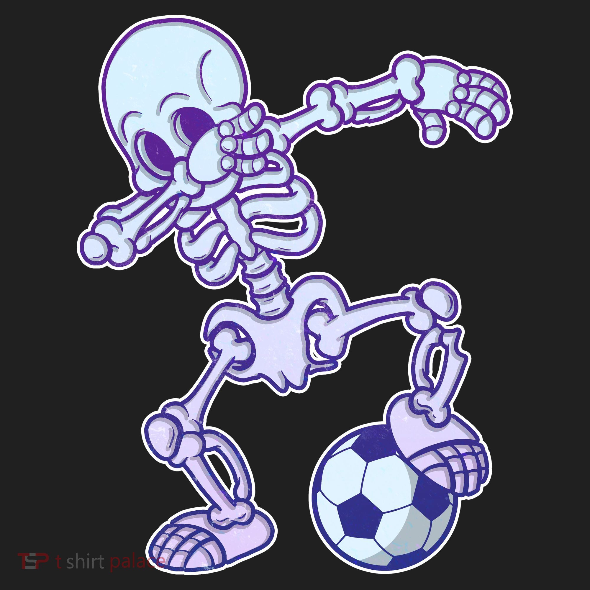 Dabbing Soccer Skeleton Hat