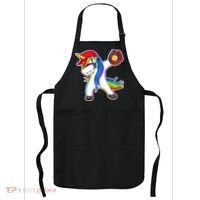 Dabbing Softball Unicorn Apron thumb 0