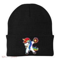 Dabbing Softball Unicorn Beanie thumb 0