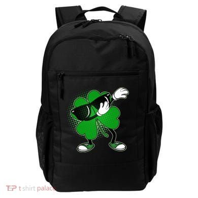 Dabbing St. Patrick's Day Shamrock Backpack