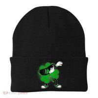 Dabbing St. Patrick's Day Shamrock Beanie thumb 0