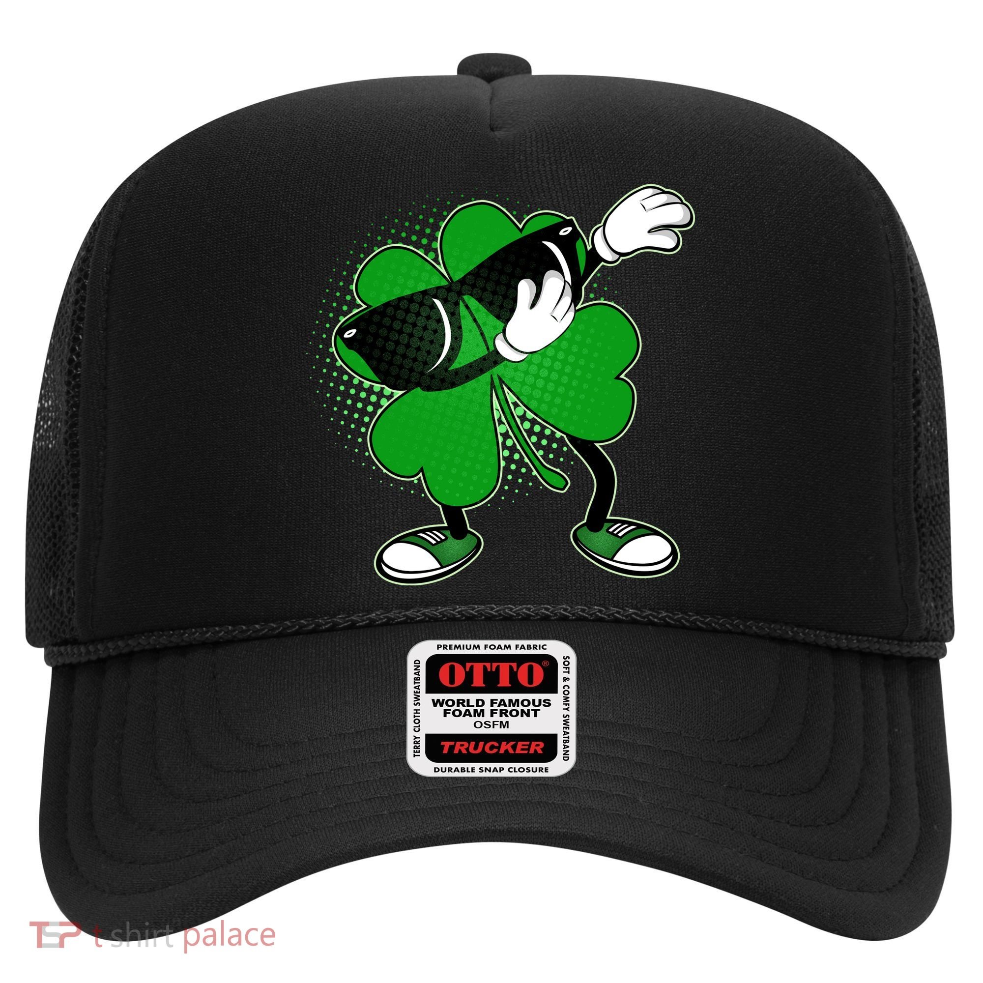Dabbing St. Patrick's Day Shamrock Hat