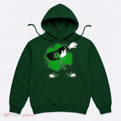 Dabbing St. Patrick's Day Shamrock Hoodie
