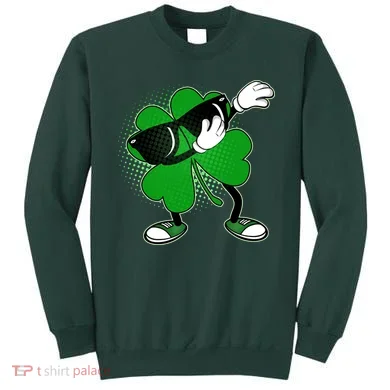 Dabbing St. Patrick's Day Shamrock Sweatshirt