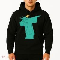 Dabbing Statue Of Liberty Hoodie thumb 2