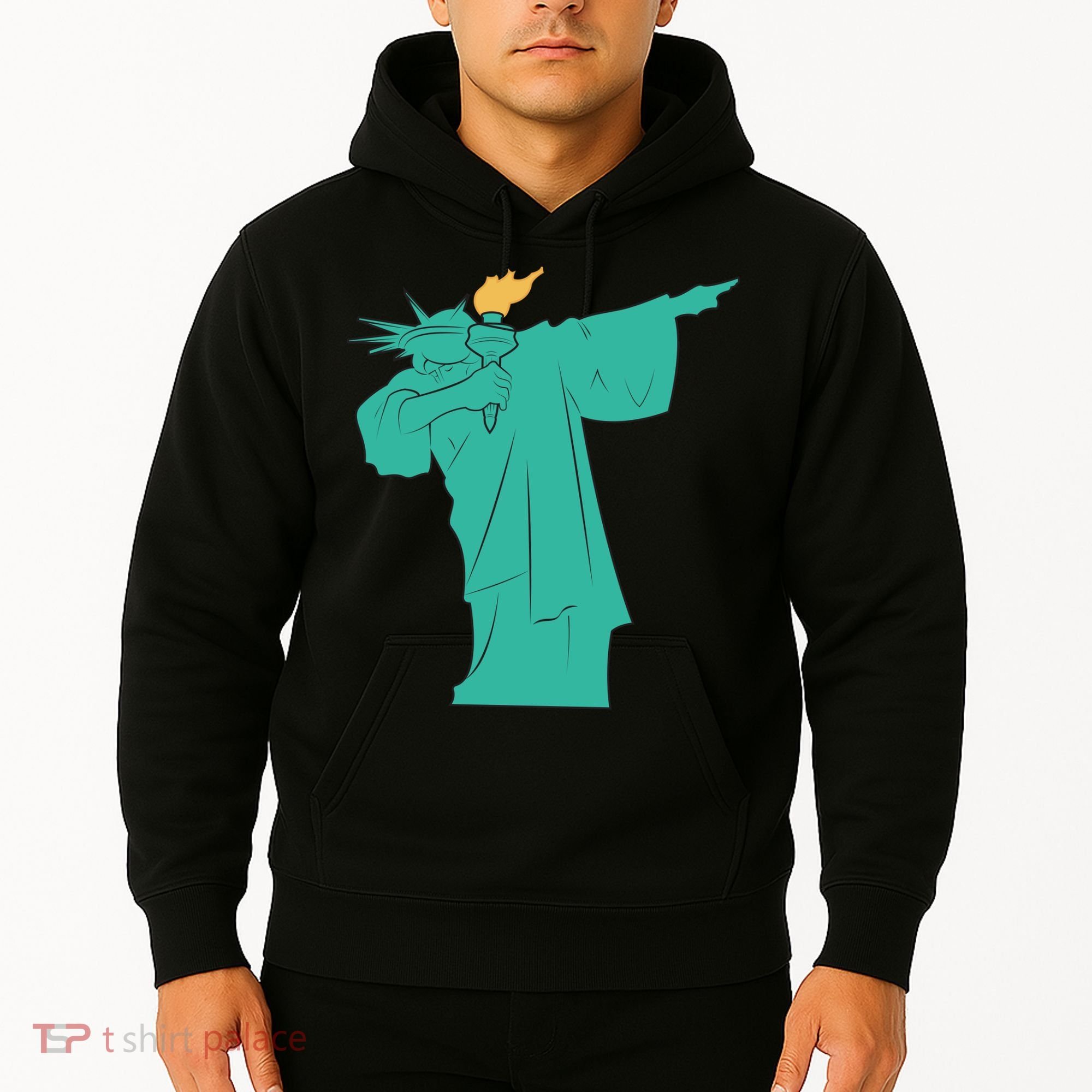 Dabbing Statue Of Liberty Hoodie