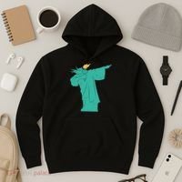 Dabbing Statue Of Liberty Hoodie thumb 3