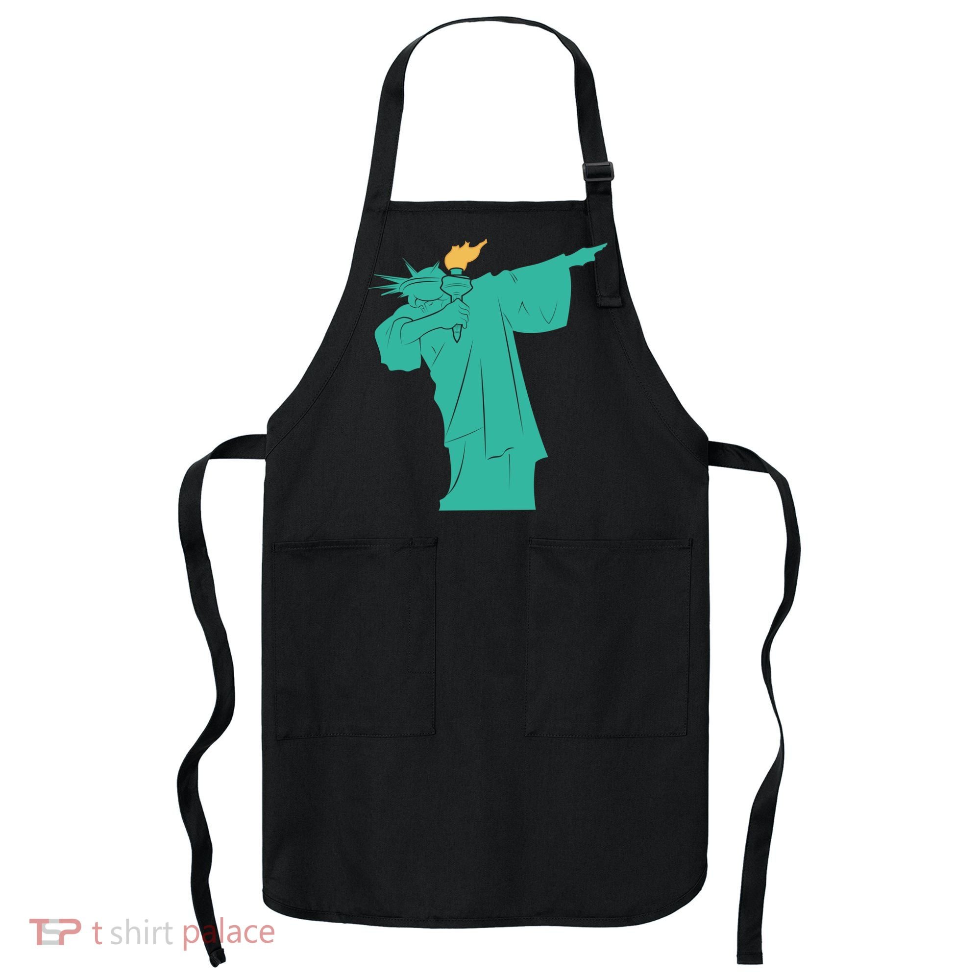 Dabbing Statue Of Liberty Apron