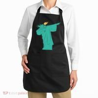 Dabbing Statue Of Liberty Apron thumb 2