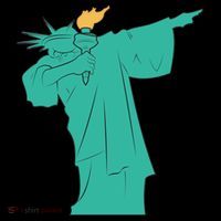 Dabbing Statue Of Liberty Sweatshirt thumb 3
