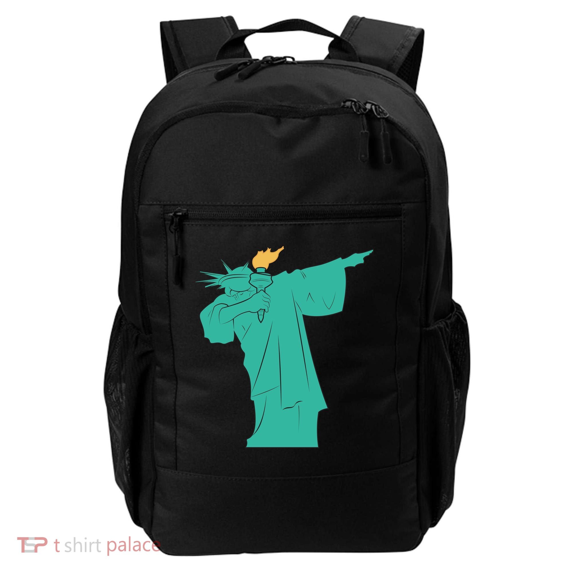 Dabbing Statue Of Liberty Backpack