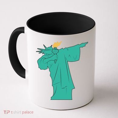 Dabbing Statue Of Liberty Coffee Mug