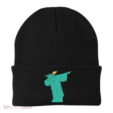 Dabbing Statue Of Liberty Beanie