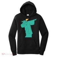 Dabbing Statue Of Liberty Women's Hoodie thumb 0