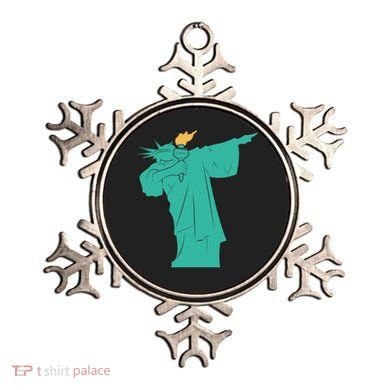Dabbing Statue Of Liberty Ornament