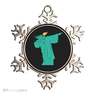 Dabbing Statue Of Liberty Ornament